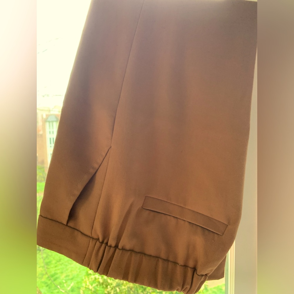 HATCH ankle length maternity work pants